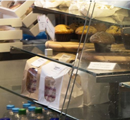 Selection of bakery products